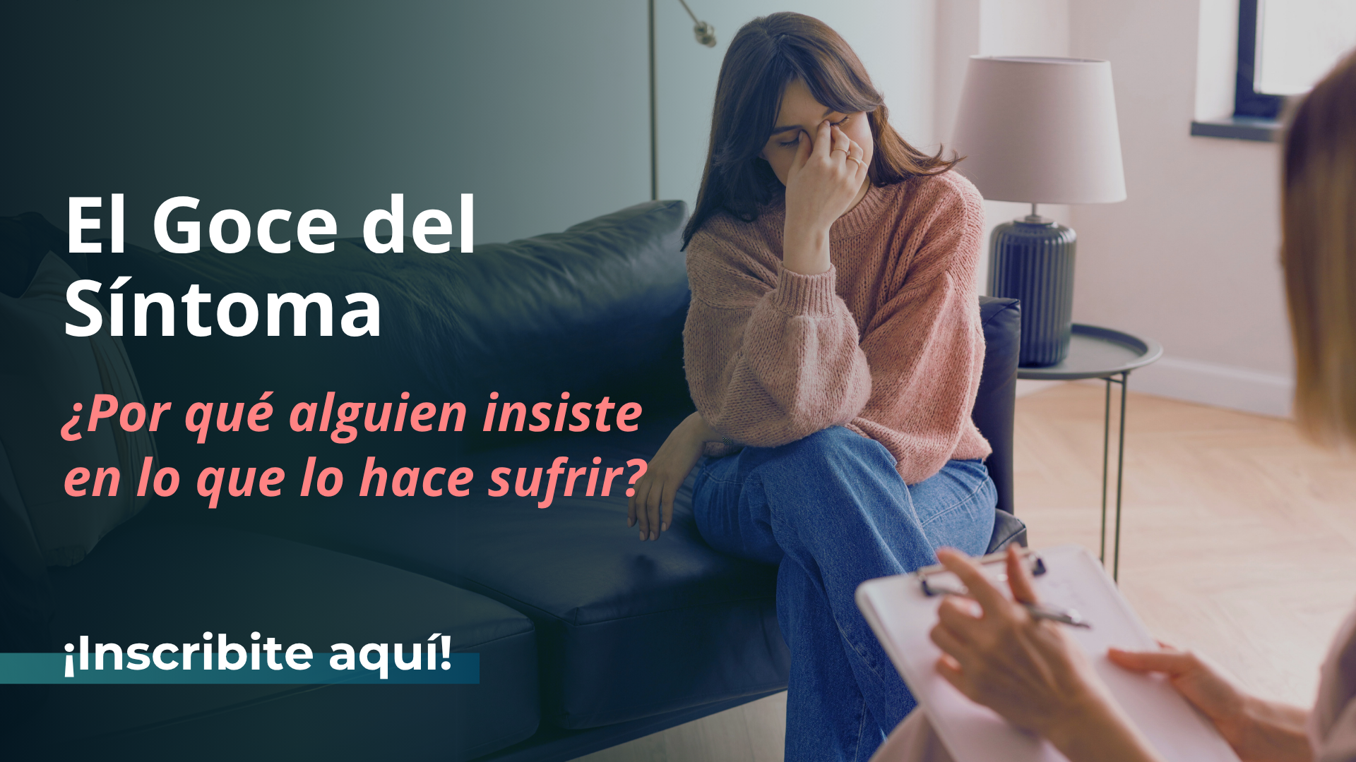 El Goce del Síntoma ¿Por qué alguien insiste en lo que lo hace sufrir ...