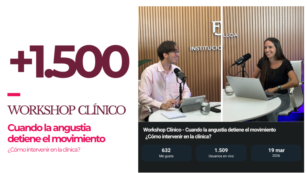 TALLER CLÍNICO – Cuando la angustia detiene el movimiento – Fobias e inhibiciones en la infancia ¿Cómo intervenir en la clínica? – Paula Penalva