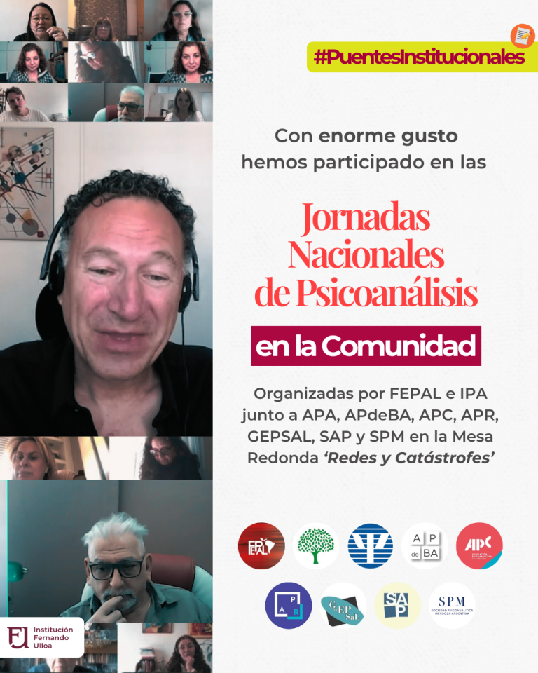 JORNADAS ARGENTINAS DE PSICOANALISTAS EN LA COMUNIDAD