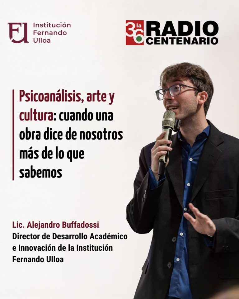Psicoanálisis, arte y cultura – Lic. Alejandro Buffadossi  – «Radio 36, Uruguay»